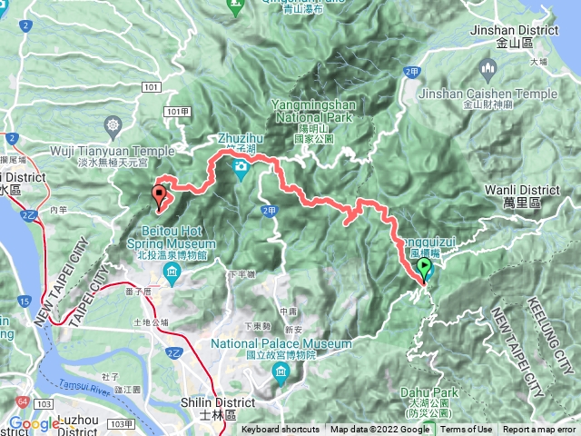 陽明山大縱走
