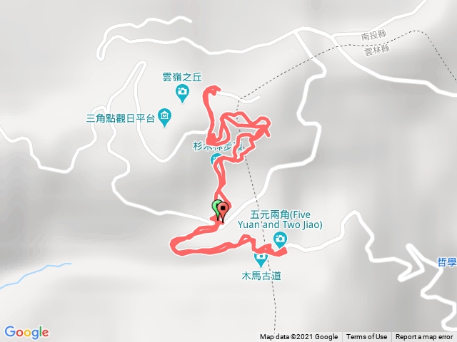 杉林步道五元二角