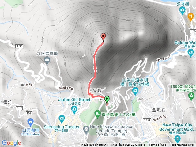 基隆山步道（單程）