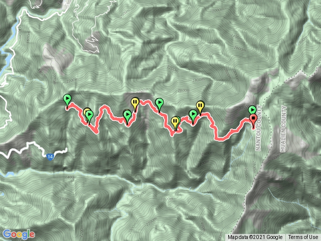 day1 屯原登山口》天池山莊