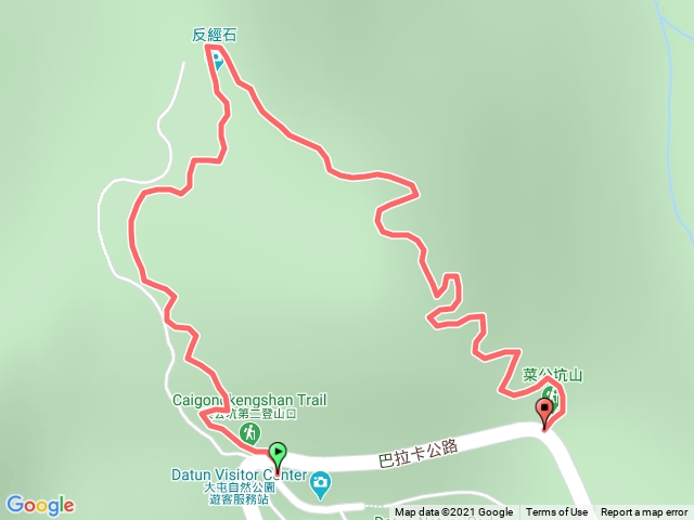 菜公坑登山口2~登山口1