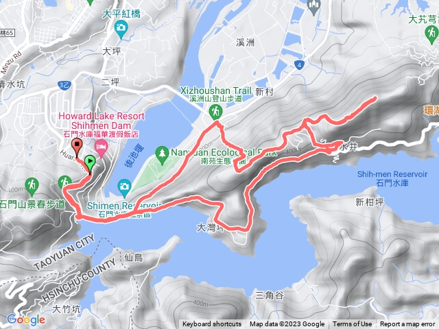 石門水庫-溪洲山-O型