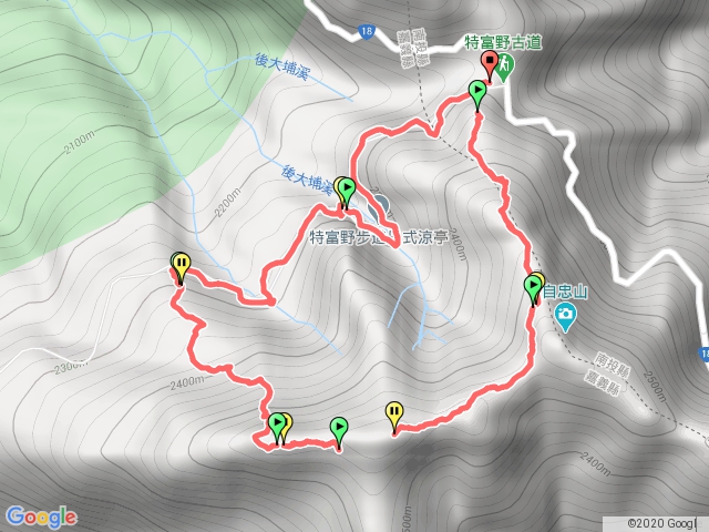 特富野兒玉山～東水山