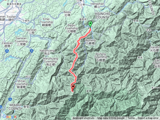 五峰天際線2026年1月10日預覽圖