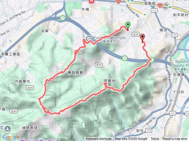 4月28日 國強嶺遠征外挖子山(圓通寺烘爐地步道路線)