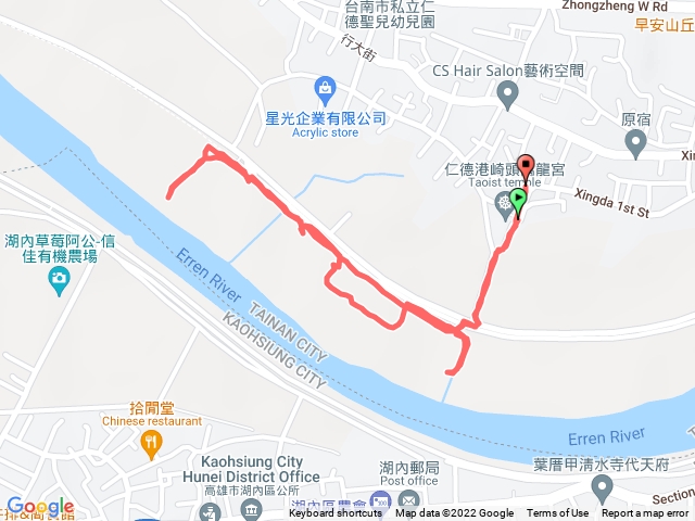 二仁溪出海口