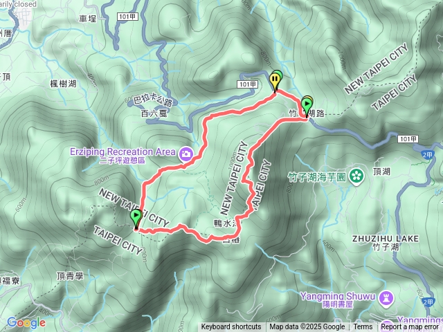 100525鞍部-大屯三峰-二子坪