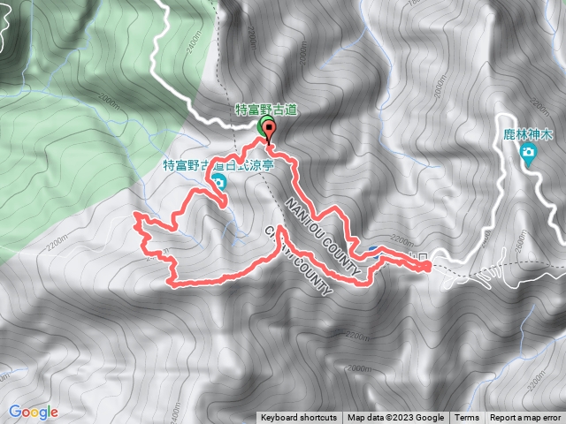 特富野古道東水山兒玉山O繞