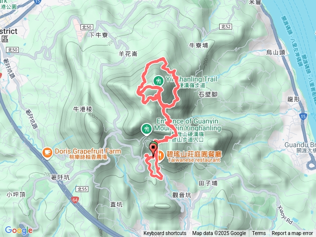 1141204硬漢嶺三登+北橫繞兩圈