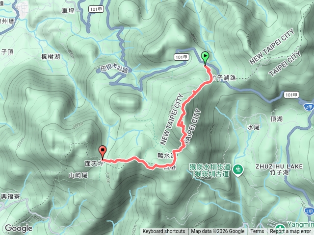 台北－臺灣百大必訪步道陽明山東西大縱走202609171307