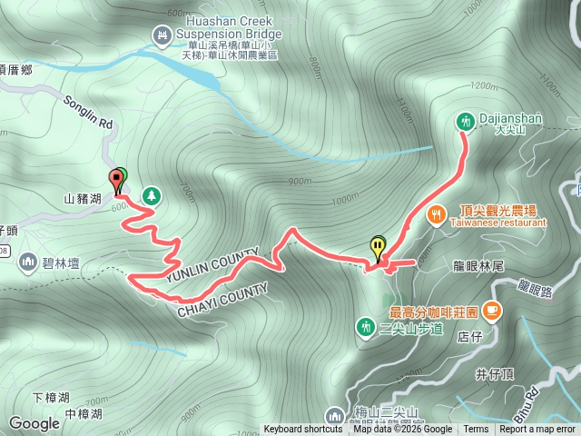 山豬湖二尖山大尖山預覽圖