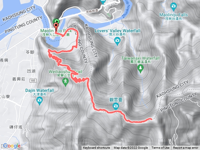 小百岳集起來尾寮山登山步道202206151704