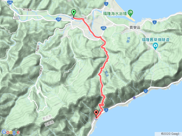 淡蘭古道北路：草嶺古道(貢寮-大里)