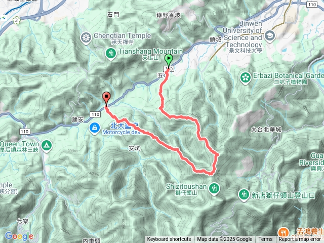 新店 安坑 五山縱走