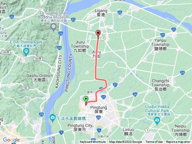 屏東市區-上高速公路