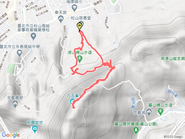 九五峰+虎山溪步道