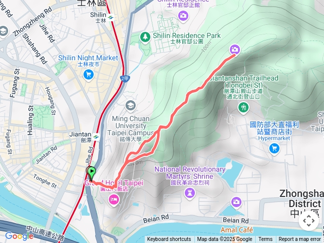 劍潭山親山步道預覽圖