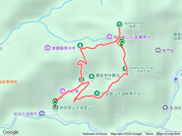 新田登山步道