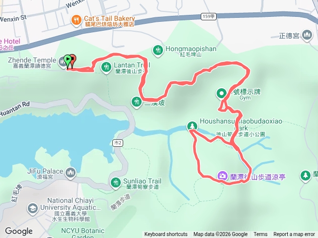 20261026蘭潭後山步道-鎮德宮到涼亭來回走預覽圖