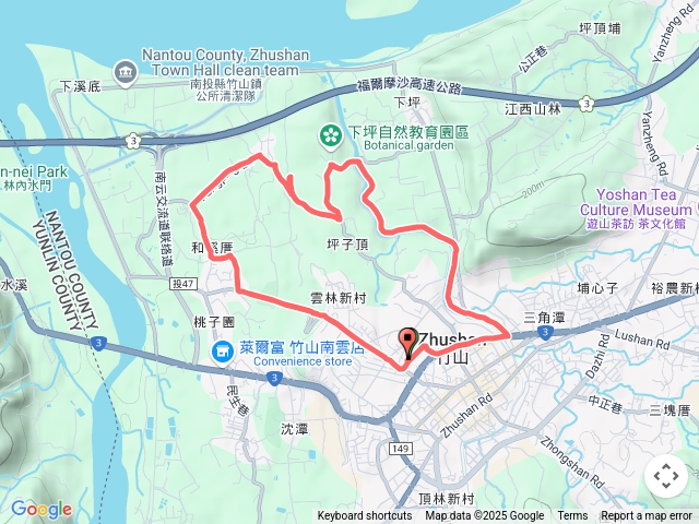 竹山下坪街尾溪