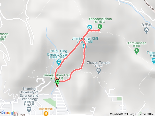 20210125金面山步道剪刀石山