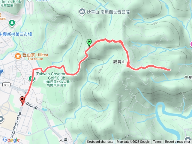 中興新村虎山步道