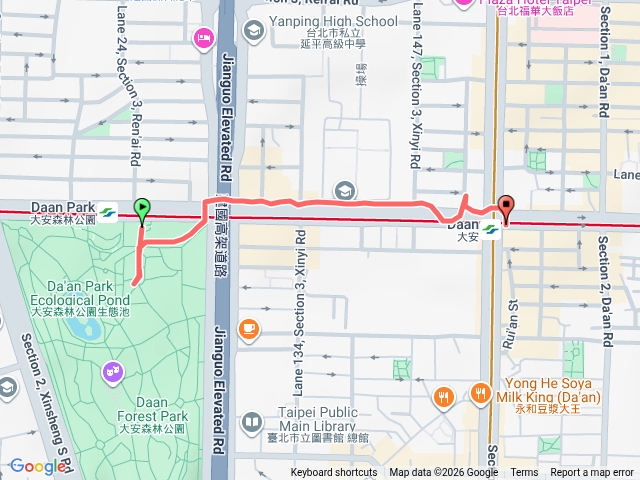 2026-05-01 大安森林公園與捷運大安站旁加羅林魚木預覽圖