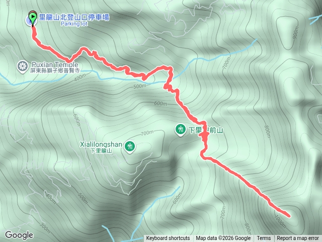 里龍山小百岳北登山口預覽圖