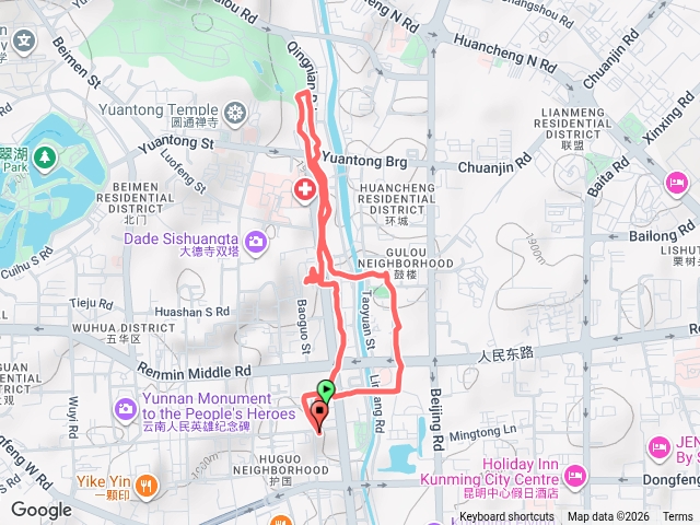 昆明盤龍江散策