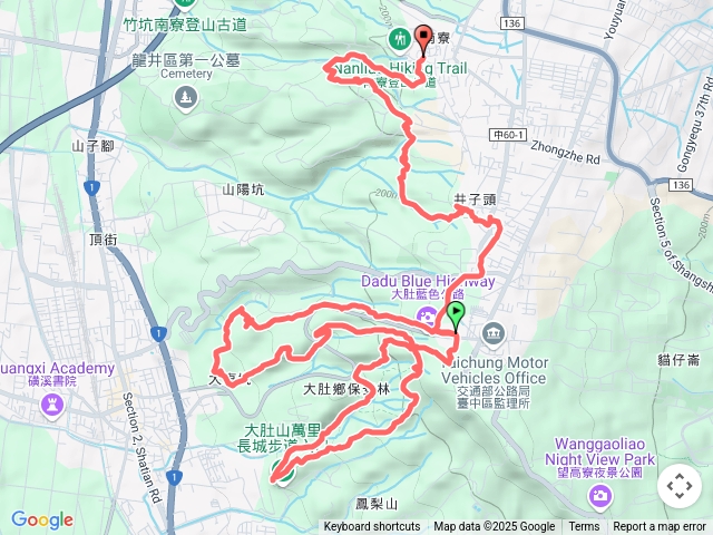 大肚台地竹坑山