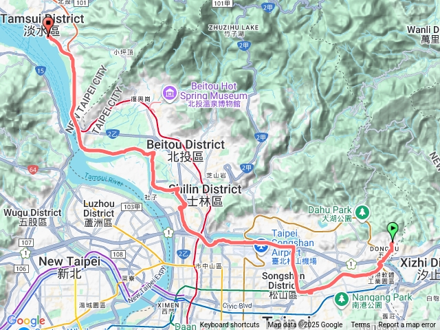 內湖漫步至淡水預覽圖