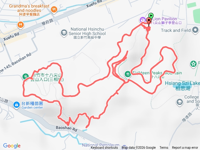 小百岳新竹十八尖山深度遊預覽圖