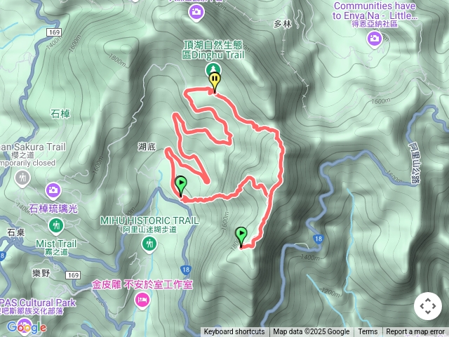 芙蓉登山口➡️天福➡️芙蓉➡️頂湖