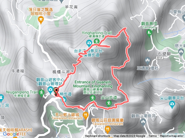 觀音山北橫路段預覽圖