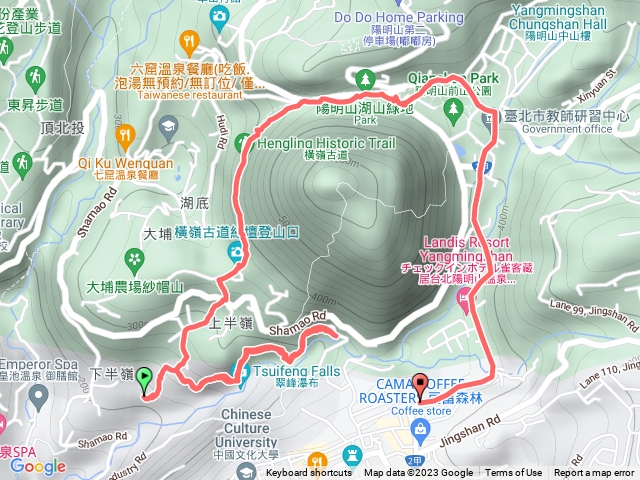 橫嶺、半嶺古道行