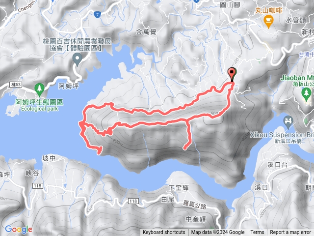 枕頭山+枕頭山西南峰+枕頭山西峰+薑母島