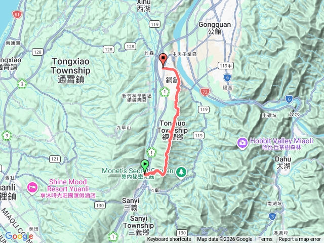三員縱走７連峰（三義火車站→銅鑼火車站）預覽圖