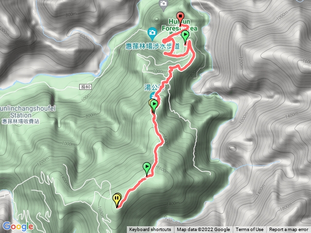 蕙蓀林場小出山