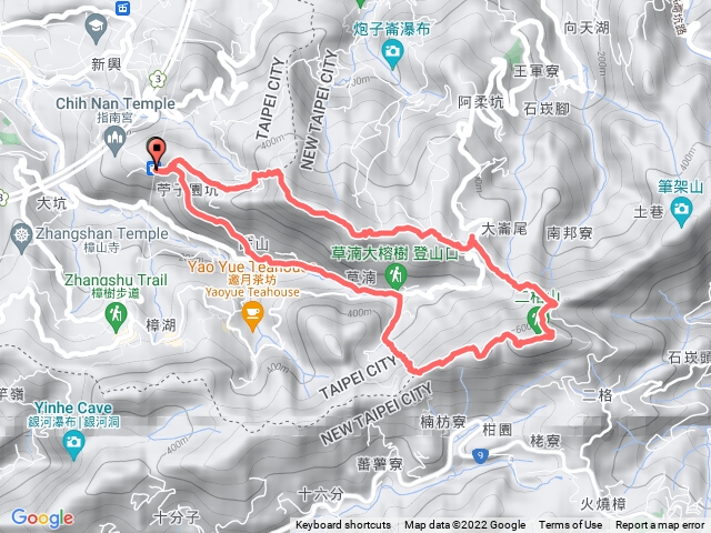 指南宮-猴山岳-二格-南寮邦-指南宮