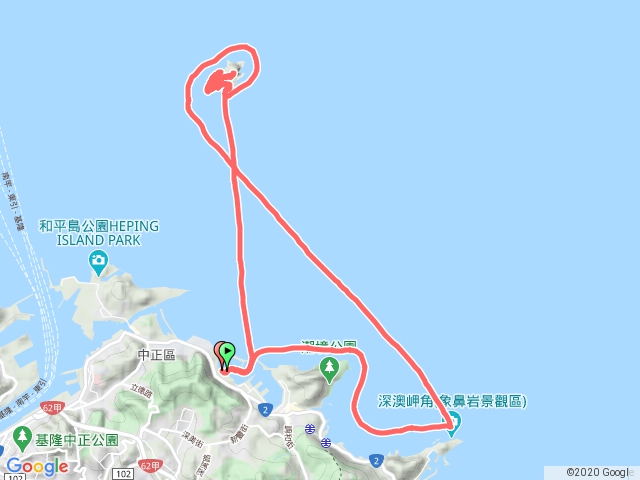 基隆嶼四合一行程（登山環島步道繞島象鼻岩酋長岩）