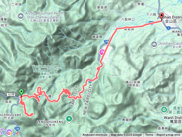 小觀音停車場、七星山預覽圖