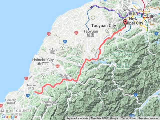騎車樹林到頭份永和山水庫