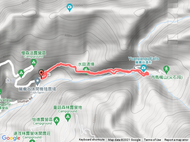 110.8.17鴛鴦谷瀑布