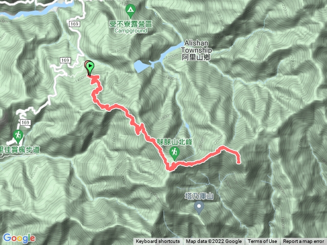 脈脈、雞子山