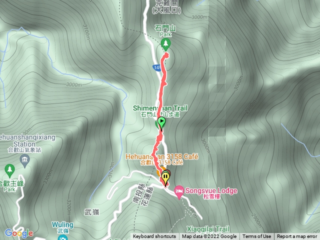 石門山合歡尖山