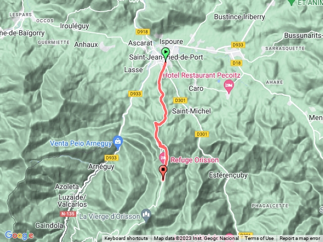 法國之路SJPP to Orission