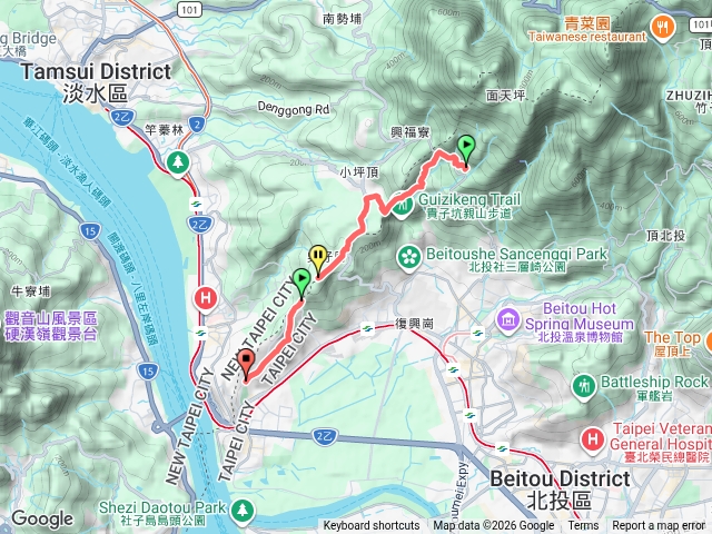 台北大縱走第一段預覽圖