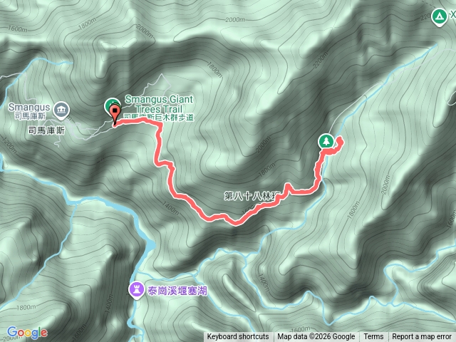 司馬庫司巨木登山步道預覽圖