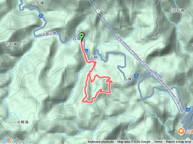 20260107坪林-關聖宮站-四堵溪畔古道-油杉保護區-後湖子山北稜-後湖子山-水鴨池-水鴨崙-保線路-關聖宮站