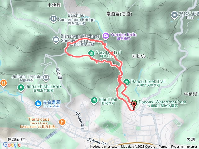 大溝溪治水園區-鯉魚山步道-圓覺寺步道預覽圖